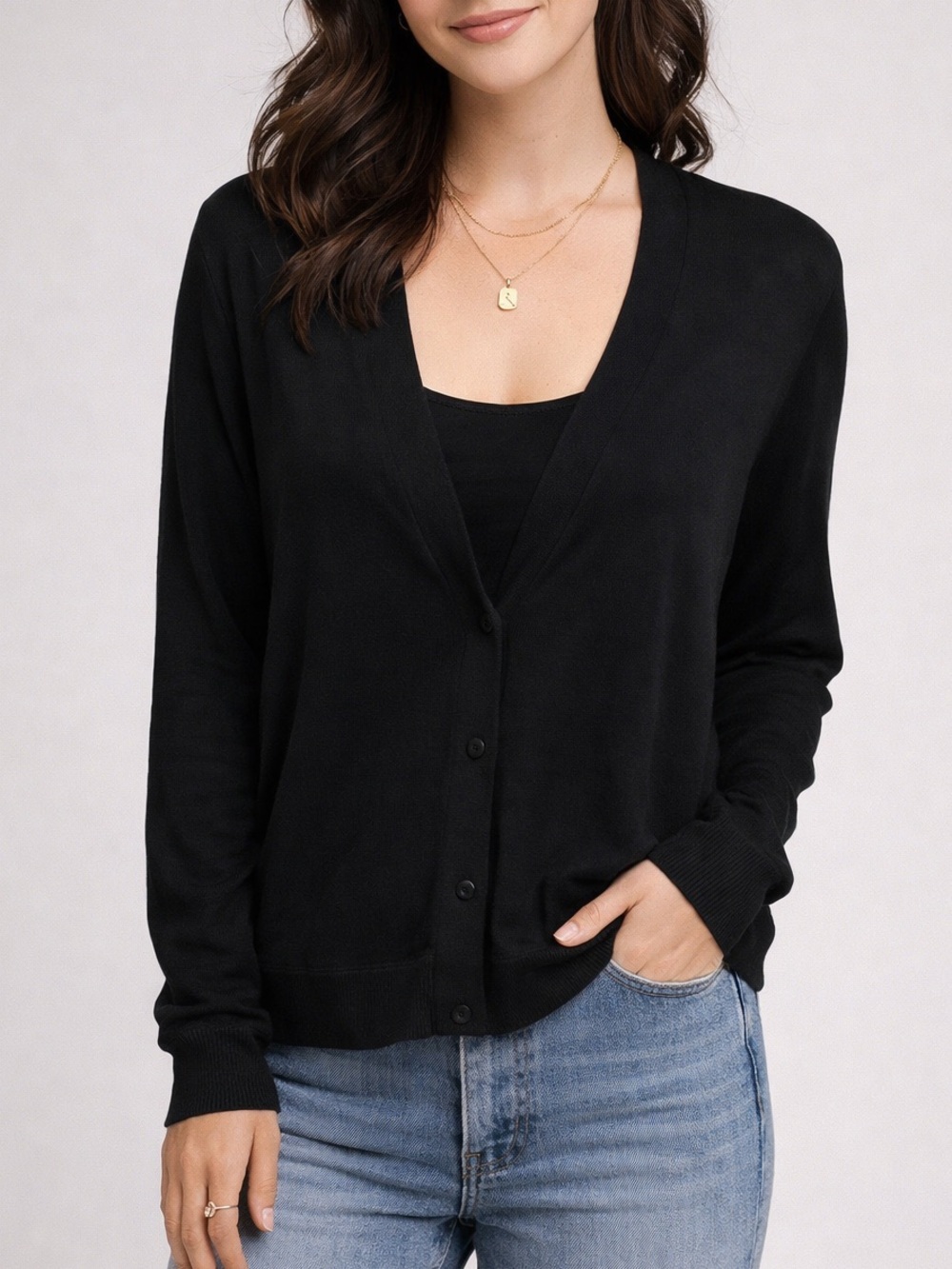 NWT Heather by Bordeaux Silk Cardigan